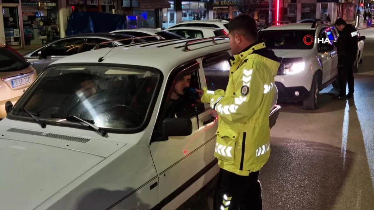 Alaca polisinden huzur ve asayiş uygulaması