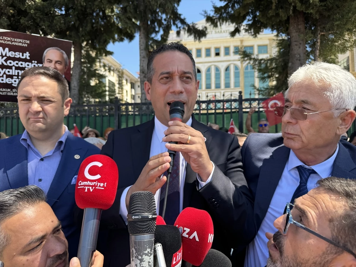 CHP Grup Başkanvekili Ali Mahir Başarır, Kepez Belediye Başkanı Mesut Kocagöz\'ün tutuklanmasına tepki gösterdi