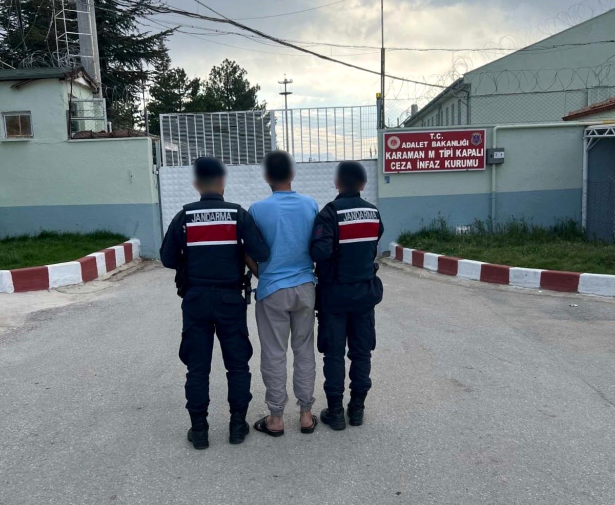 Karaman\'da arazi meselesi yüzünden akrabasını silahla vurarak yaralayan şahıs tutuklandı