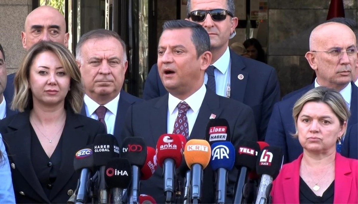 CHP Genel Başkanı Özgür Özel, Hatay seçimlerine tam kanunsuzluk gerekçesiyle itirazda bulundu