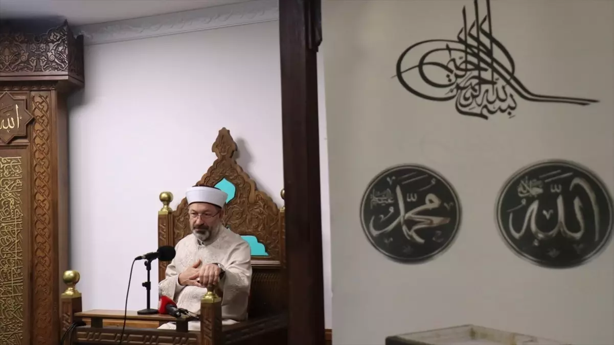 Diyanet İşleri Başkanı Ali Erbaş, Gazze\'deki soykırımı durdurmak için çağrıda bulundu