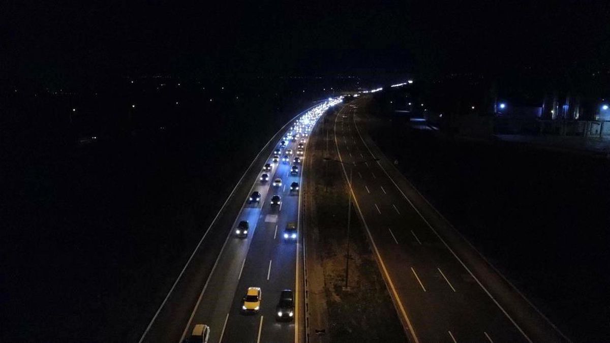Bayram tatilinde Düzce geçişlerinden 1 milyon 367 bin 989 araç geçti