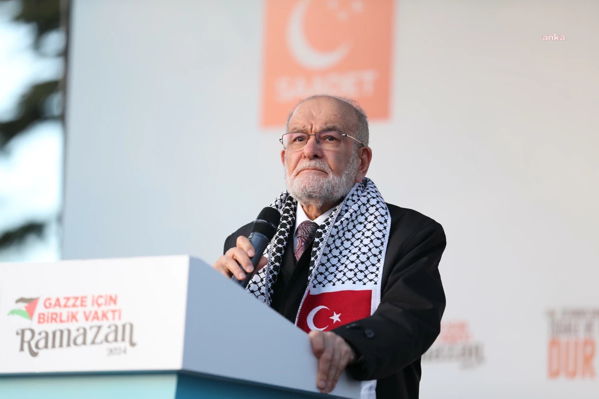 Saadet Partisi Genel Başkanı Temel Karamollaoğlu İran-İsrail Gerilimini Değerlendirdi