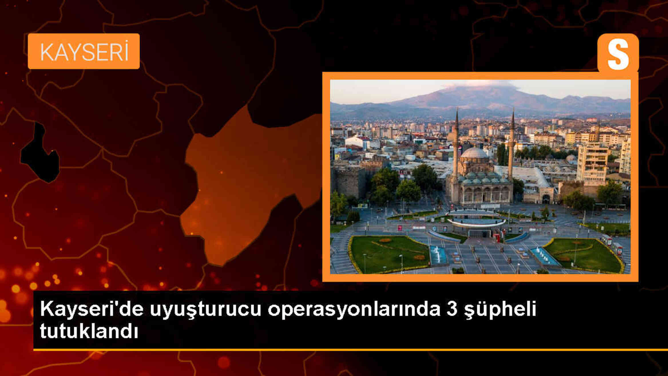 Kayseri\'de Uyuşturucu Operasyonunda 3 Tutuklama