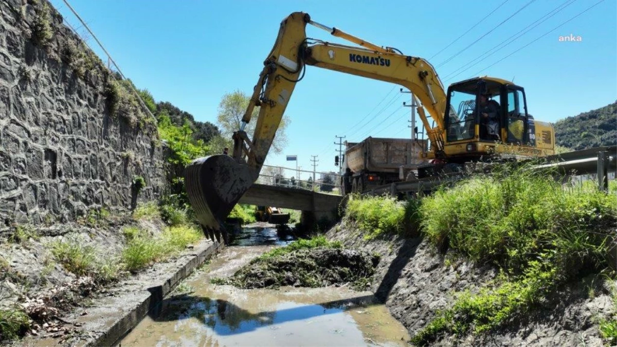 Kdz. Ereğli Belediyesi Derelerde Temizlik Çalışması Başlattı