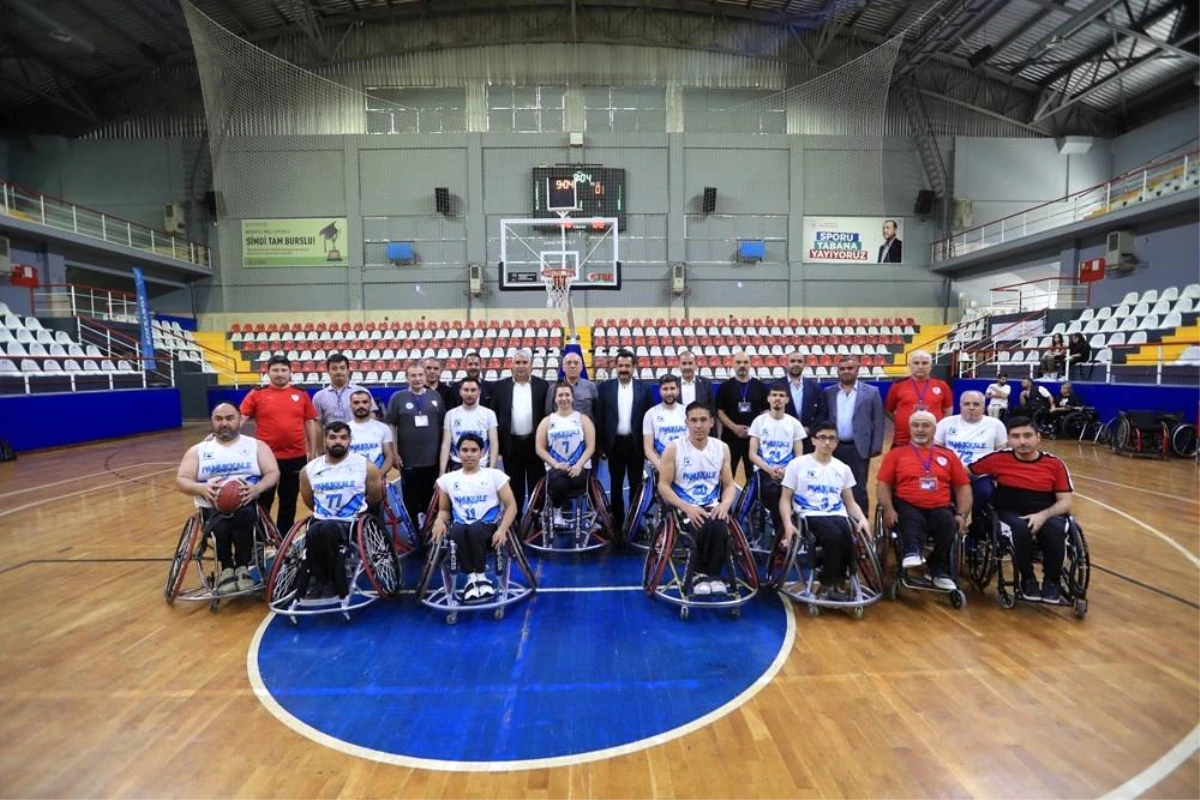 Pamukkale Belediyespor Tekerlekli Sandalye Basketbol Takımı Süper Lig\'e Yükseldi