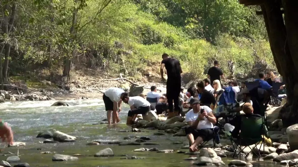 Melen Çayı\'nda Rafting Sezonu Başladı