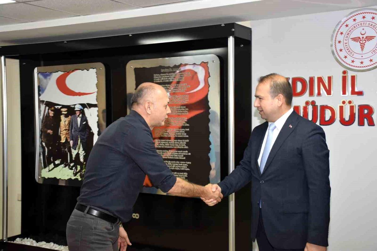 Aydın İl Sağlık Müdürü Dr. Eser Şenkul, Bayramlaşma Töreni Düzenledi