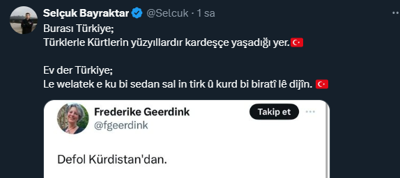 Selçuk Bayraktar, terör örgütü yandaşına ağzının payını verdi: Burası Türkiye