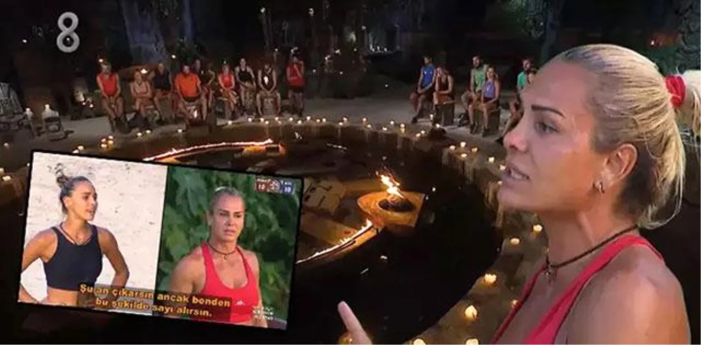 Survivor\'da Gerilim: Nagihan ve Damla Arasında Tartışma Çıktı