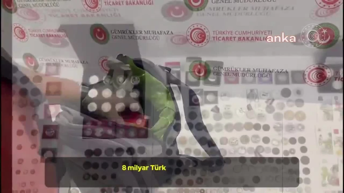 Ticaret Bakanlığı Operasyonlarından 8 Milyar TL Değerinde Ticari Eşya ve Uyuşturucu Yakalandı