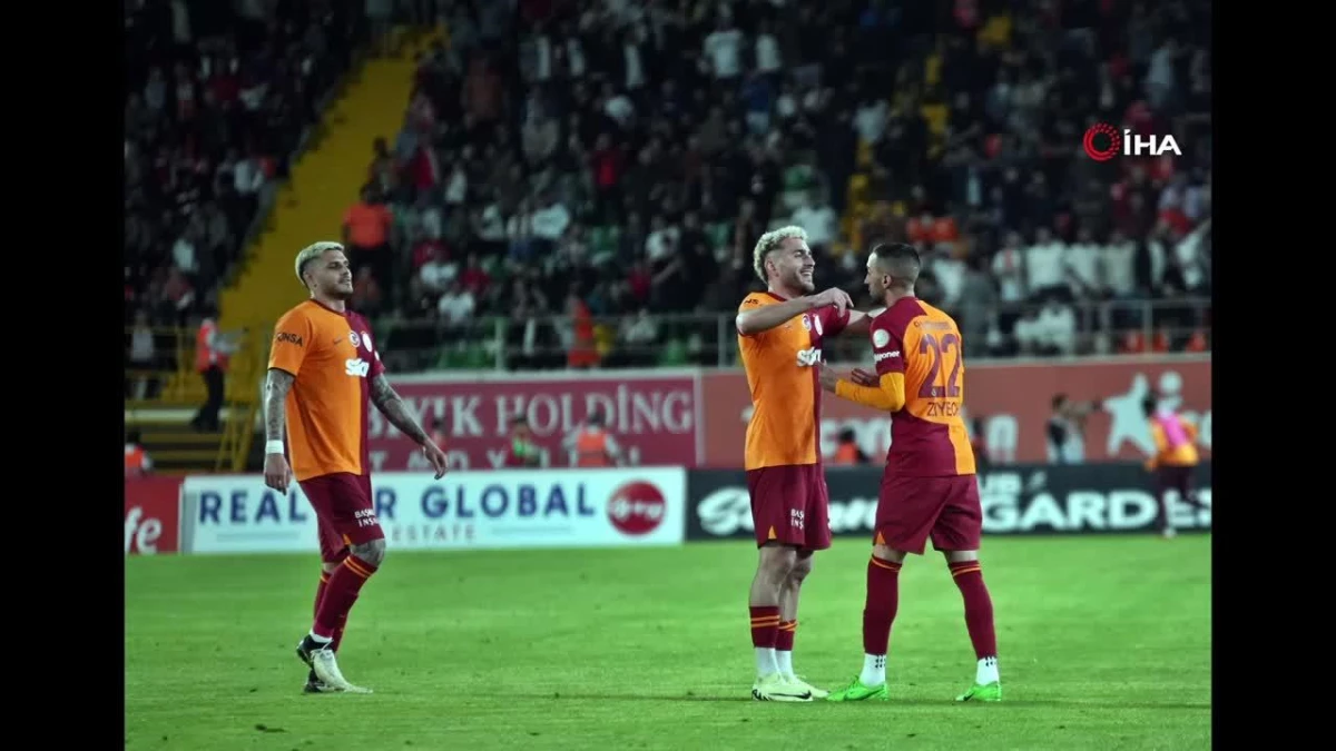 Trendyol Süper Lig: Alanyaspor 0 - Galatasaray 4 (Maç Sonucu)