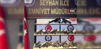 Adana'da 54 ruhsatsız silah ele geçirildi, 373 şahıs yakalandı
