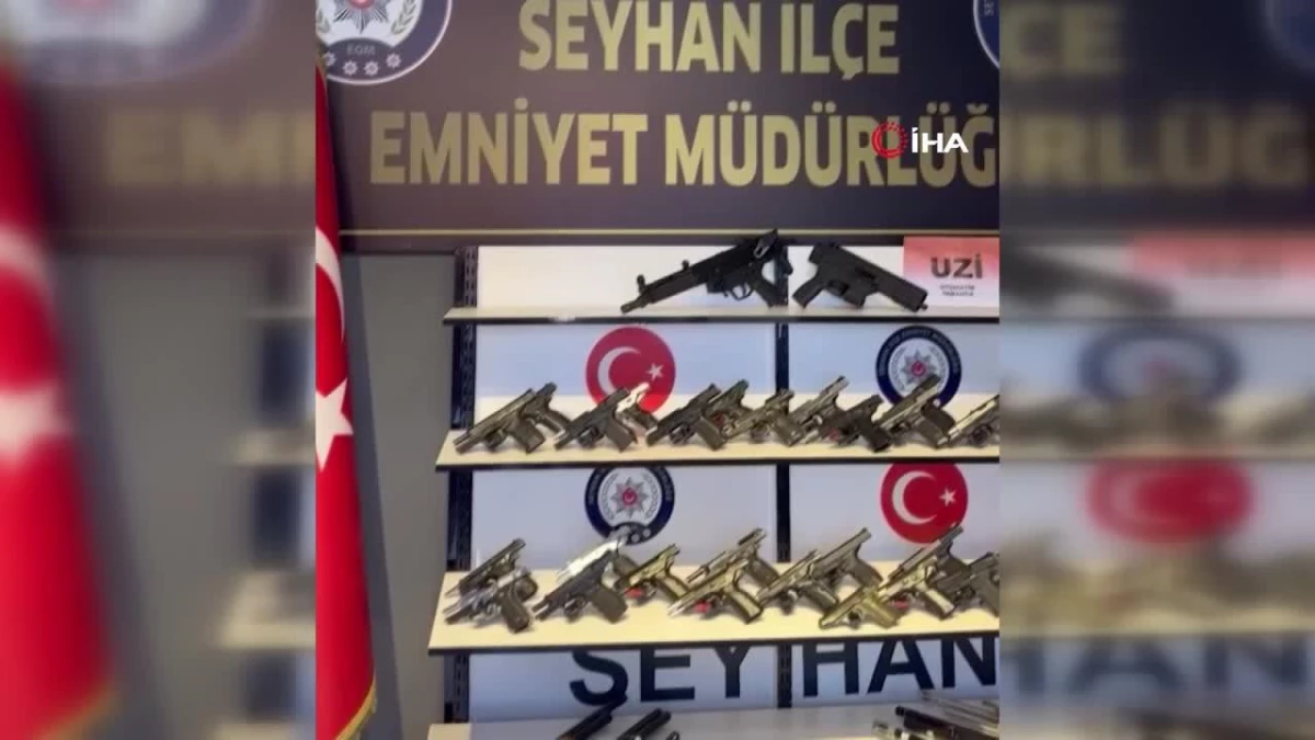 Adana\'da 54 ruhsatsız silah ele geçirildi, 373 şahıs yakalandı
