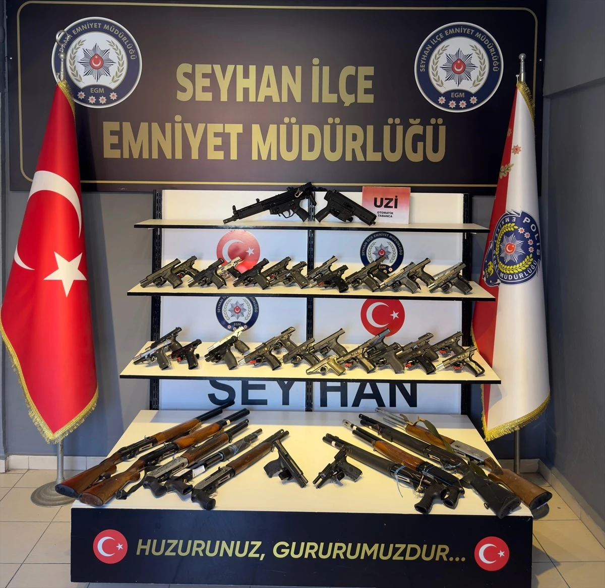 Adana\'da asayiş uygulamalarında 55 kişi tutuklandı