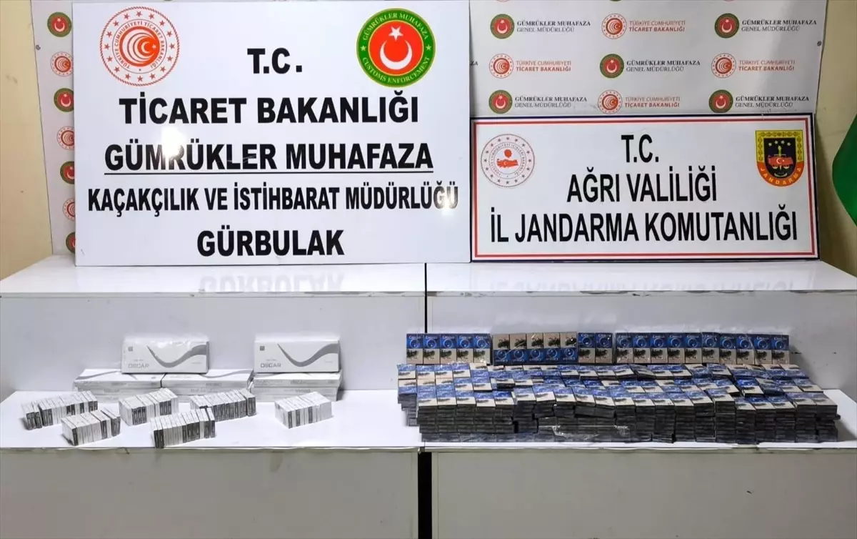 Doğubayazıt\'ta 23 kilo sentetik uyuşturucu ve 2 bin 370 paket kaçak sigara ele geçirildi