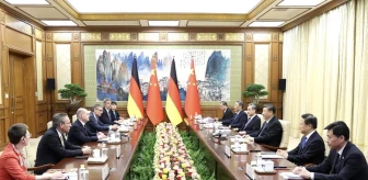 Çin Cumhurbaşkanı Xi Jinping, Almanya Başbakanı Olaf Scholz ile görüştü