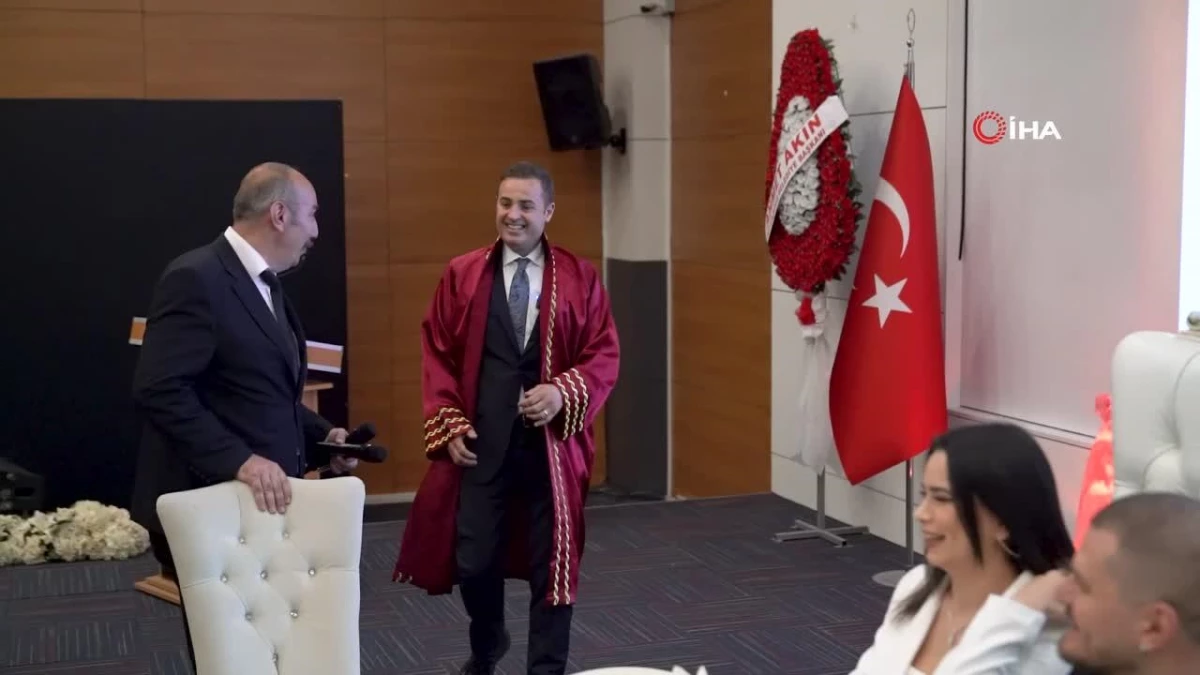 Başkan Ahmet Akın ilk nikah sözünü tuttu