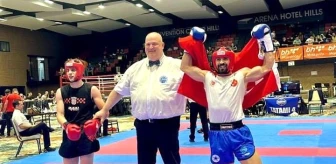 Cebrail Gençoğlu Kick Boks Grand Prix Avrupa Kupası'nda şampiyon oldu