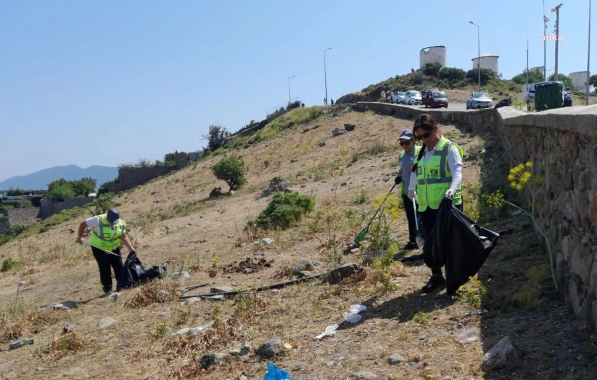 Bodrum Belediyesi Bayram Tatilinde Yoğun Çalıştı