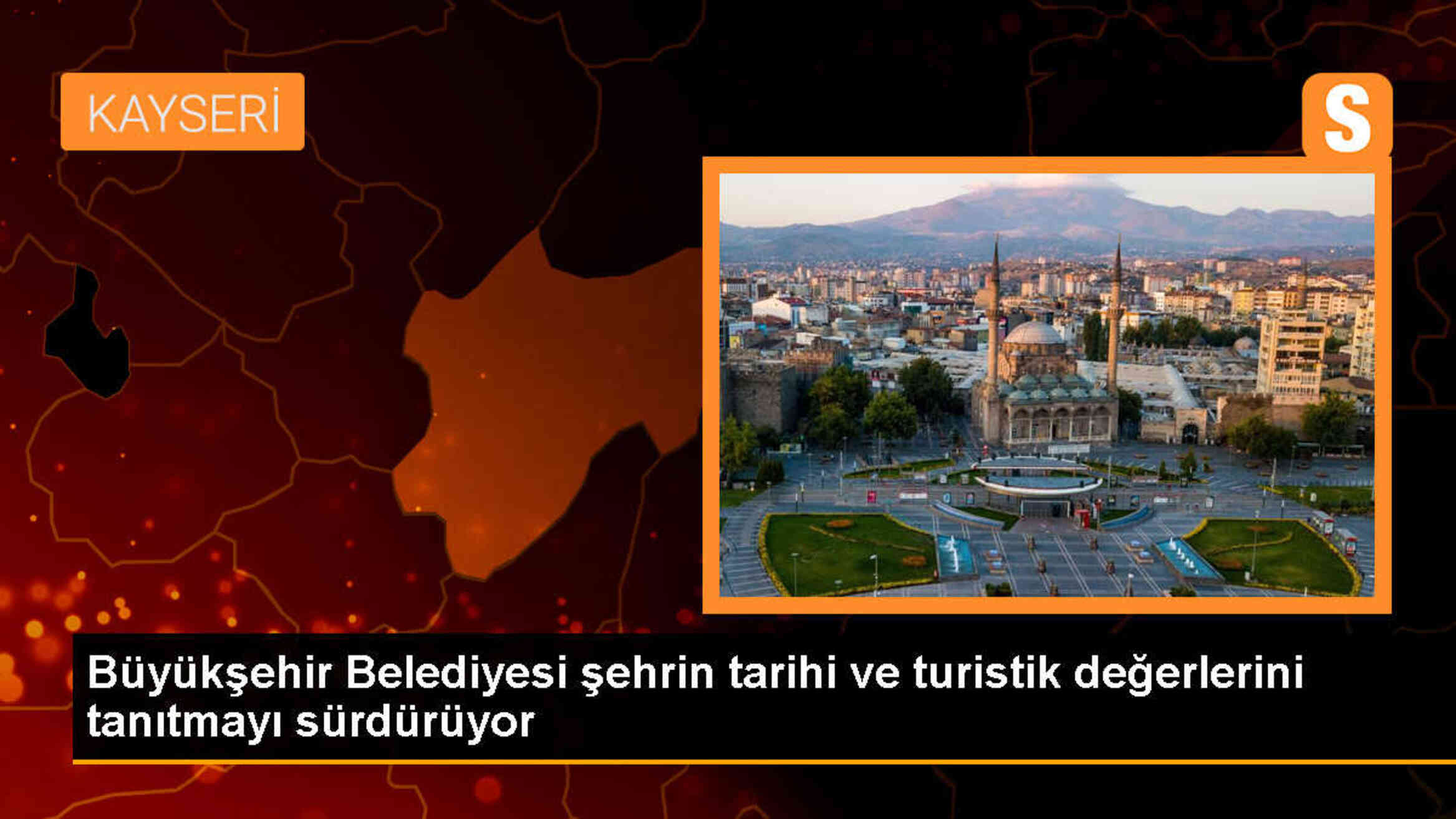 Kayseri Büyükşehir Belediyesi, Kayseri Turizm Haritasını Yeniledi