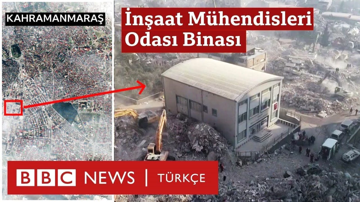 BBC Türkçe, Kahramanmaraş depreminin yıkımını belgeledi