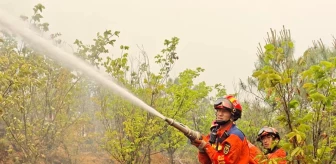 Çin'deki Kunming'deki Yangınlar Söndürüldü