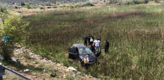 Çorum'un Osmancık ilçesinde otomobil devrildi: 4 yaralı