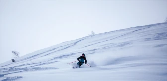 Kaçkar Dağları'nda Helikopterle Kayak Etkinliği