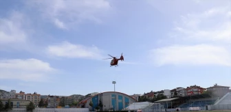 KOAH Hastası Ambulans Helikopterle Ankara'ya Sevk Edildi
