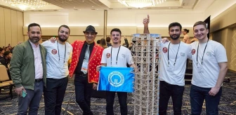 KTÜ Öğrencileri ABD'de Sismik Tasarım Yarışması'nda Mansiyon Ödülü Kazandı