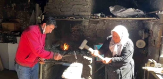 Zonguldak'ta unutulmaya yüz tutmuş demircilik mesleği sürüyor