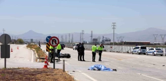 Konya'da tıra çarpan motosiklet sürücüsü hayatını kaybetti