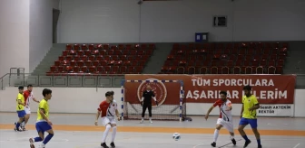 TÜSF Salon Futbolu Bölgesel Lig Müsabakaları NEVÜ'de başladı