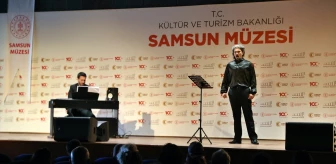 SAMDOB, Samsun Müzesi'nde Türk Bestecileri ve Şarkıları Konseri Düzenledi