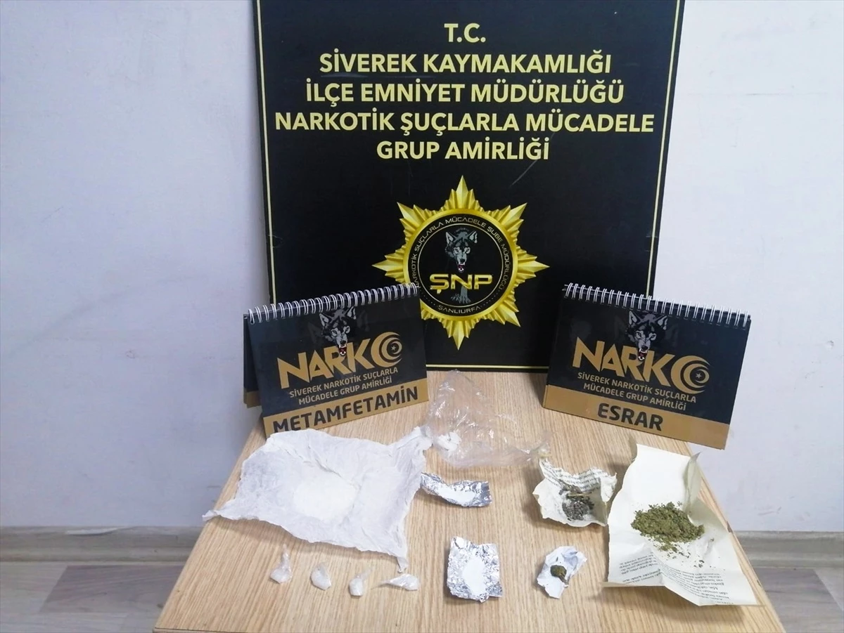 Şanlıurfa\'da Uyuşturucu Operasyonu: 4 Tutuklama
