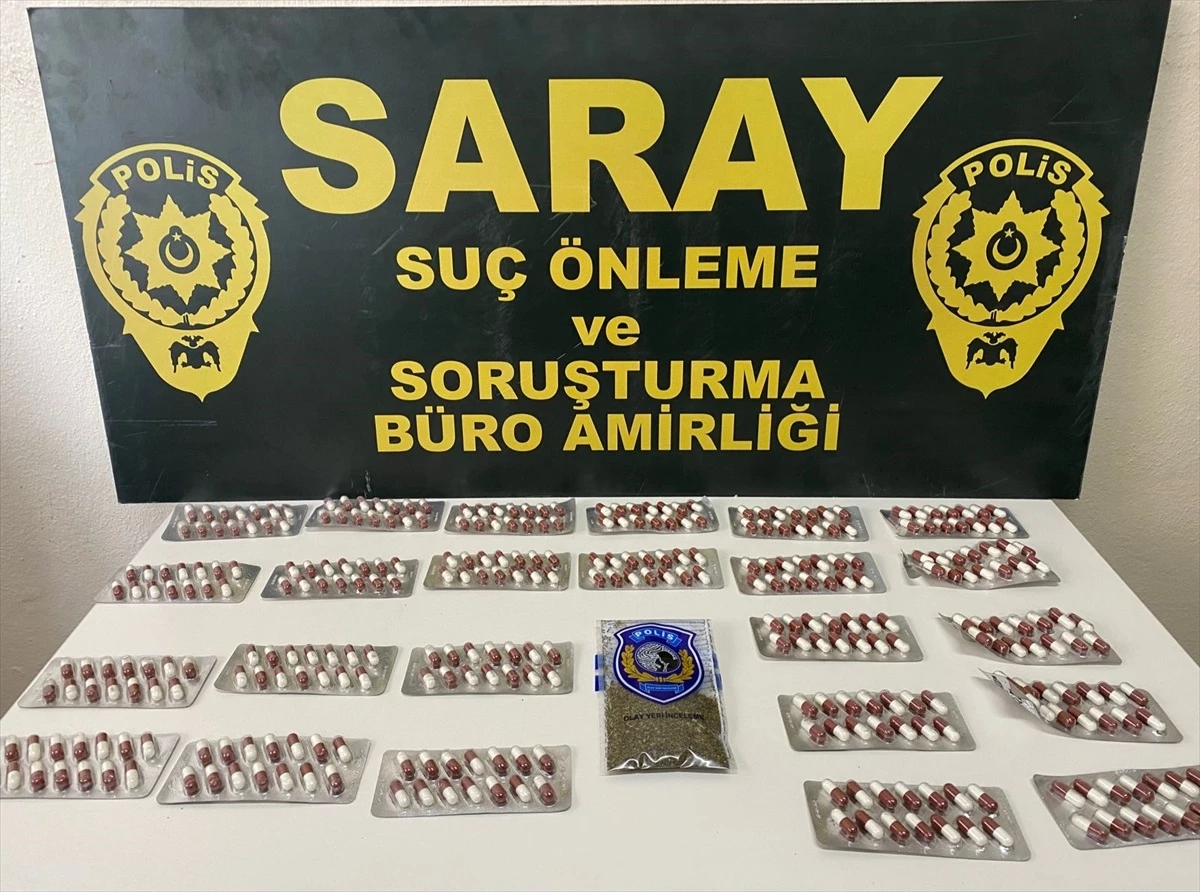 Saray ilçesinde uyuşturucu operasyonu: 1 şüpheli gözaltına alındı