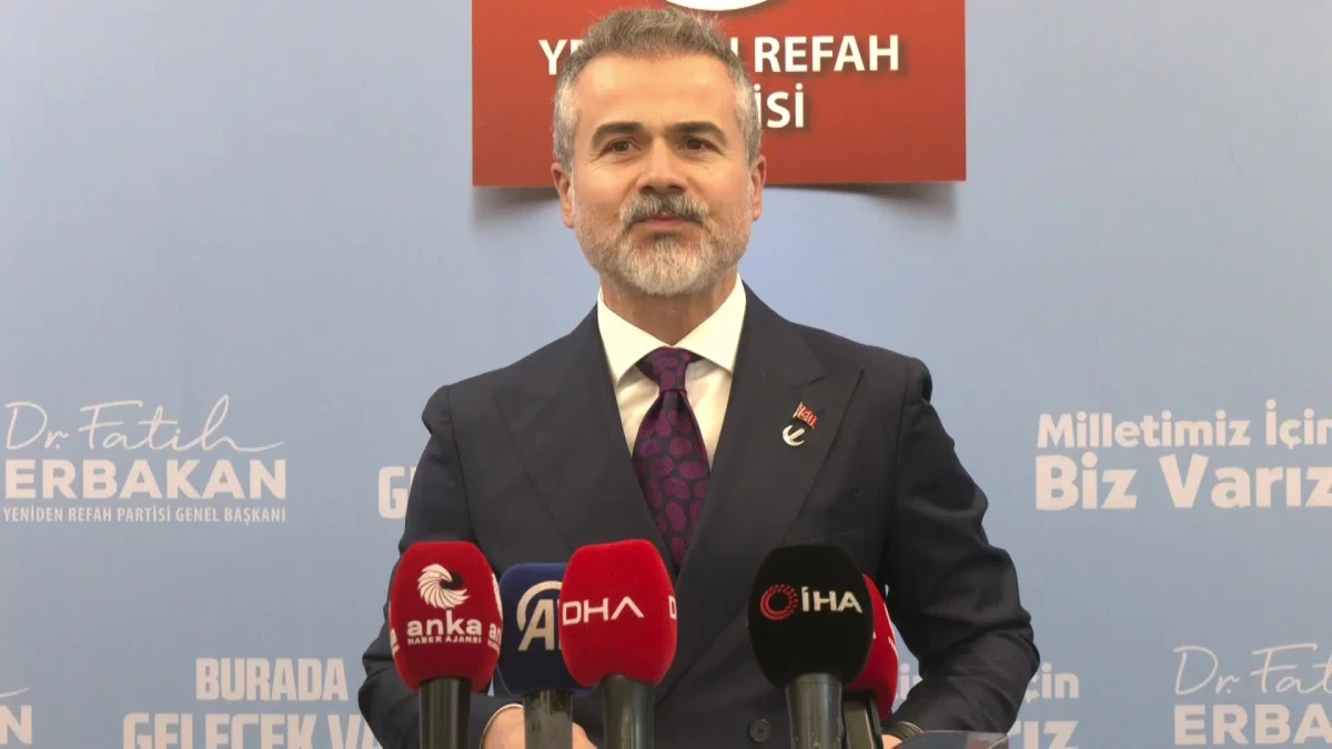 Yeniden Refah Partisi Genel Başkan Yardımcısı Suat Kılıç: YSK\'ya olan güvenimizi yitirmek istemiyoruz