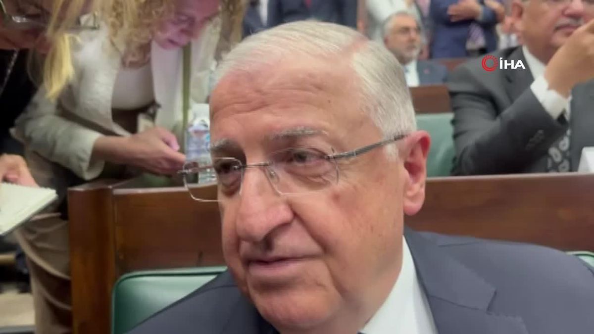 Bakan Güler: \'Irakla uzun yıllar sonra ilk defa stratejik bir anlaşma imzalayacağız\'
