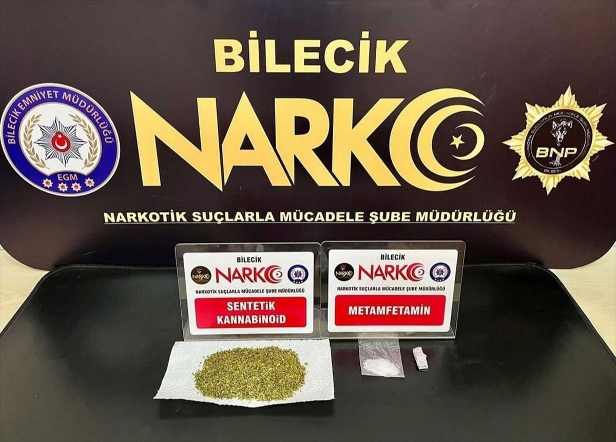 Bilecik\'te uyuşturucu operasyonunda yakalanan zanlı hakkında yasal işlem başlatıldı