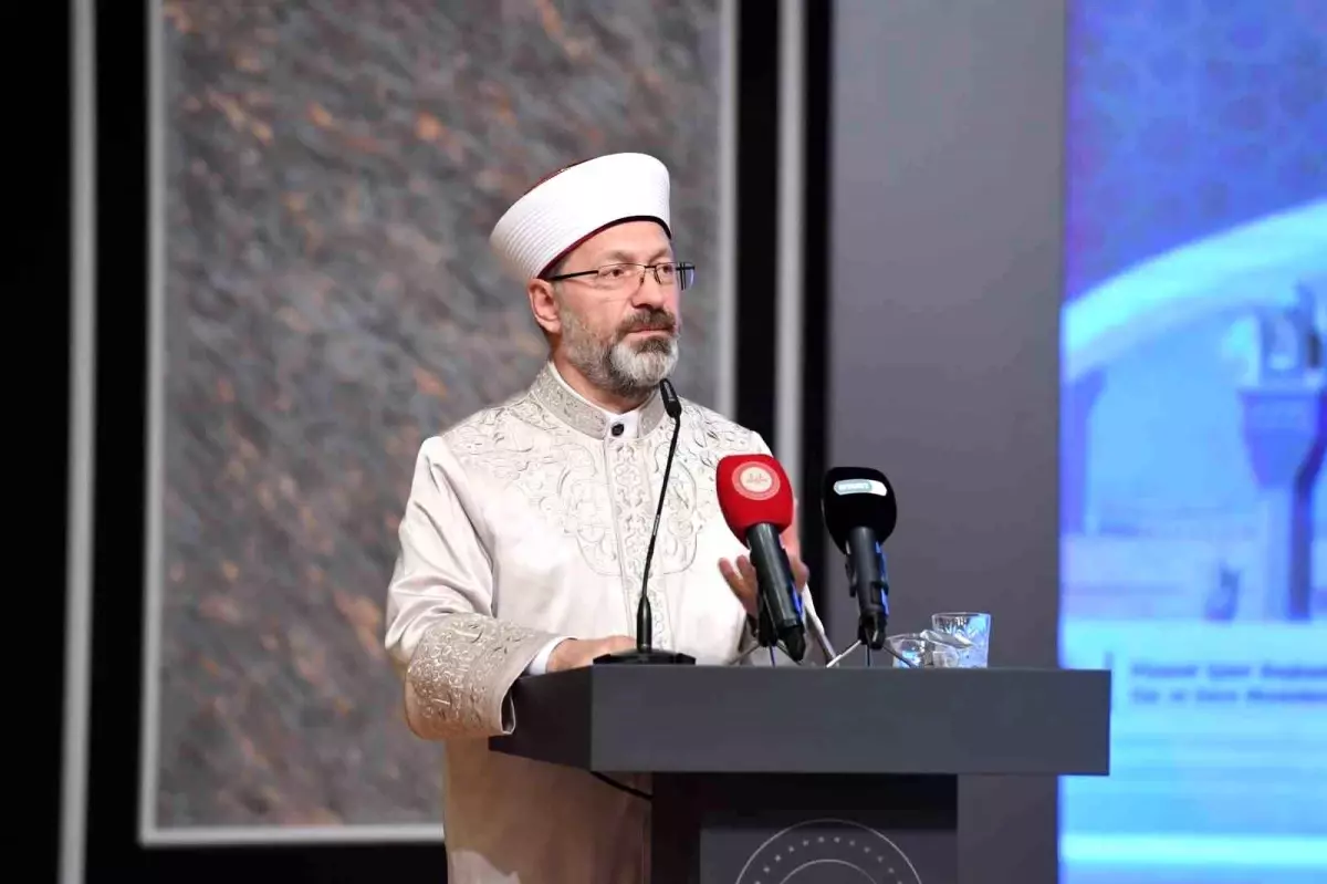 Diyanet İşleri Başkanı Ali Erbaş: Başkanlığımız hac organizasyonunda İslam ülkelerine örneklik teşkil etmektedir