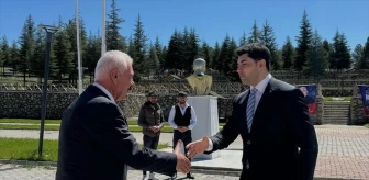 Doğanşehir Kaymakamı Mehmet Kılıç, Belediye Başkanı Mehmet Bayram'ı ziyaret etti
