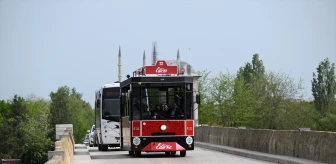 Edirne'de Nostaljik Gezi Treni Hizmete Sunuldu