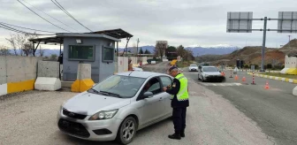 Elazığ İl Jandarma Komutanlığı'ndan Ramazan Bayramı Trafik Denetimi