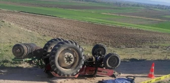 Eskişehir'de traktör kazası: Sürücü hayatını kaybetti