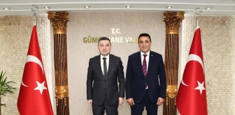 Gümüşhane Belediye Başkanı Vali Tanrısever'i ziyaret etti