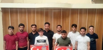 Hatay'da illegal yollarla ülkeye giren 10 Suriyeli göçmen yakalandı