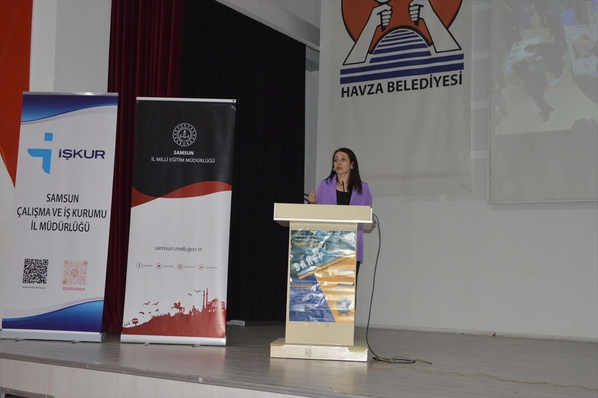 Samsun Kariyer Eğitim Programı kapsamında Havza\'da kariyer semineri düzenlendi