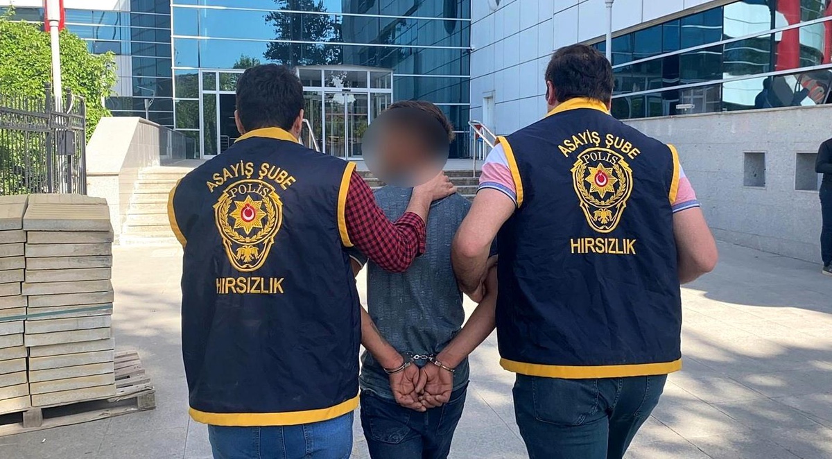 Adıyaman\'da Hırsızlık Şüphelisi Tutuklandı