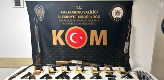 Kastamonu'da Silah Kaçakçılarına Operasyon: 28 Gözaltı